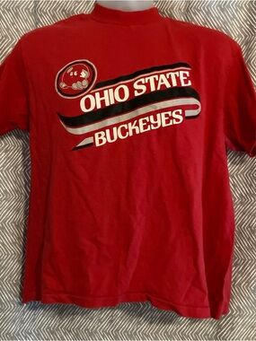 vintage ohio state t shirt size l made in usa